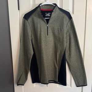 Very nice Under Armour “cold gear” 1/4 zip pullover sweater.